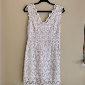 Lilly Pulitzer Cream Lace Dress